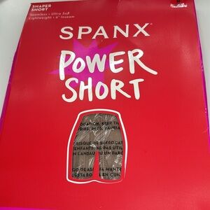 spanx power short Cafe M NWT